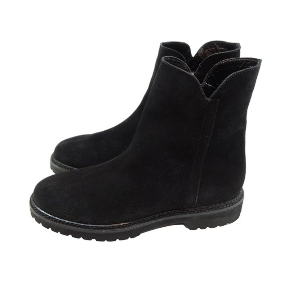 Aquatalia Black Ankle Boots - Picture 4 of 11